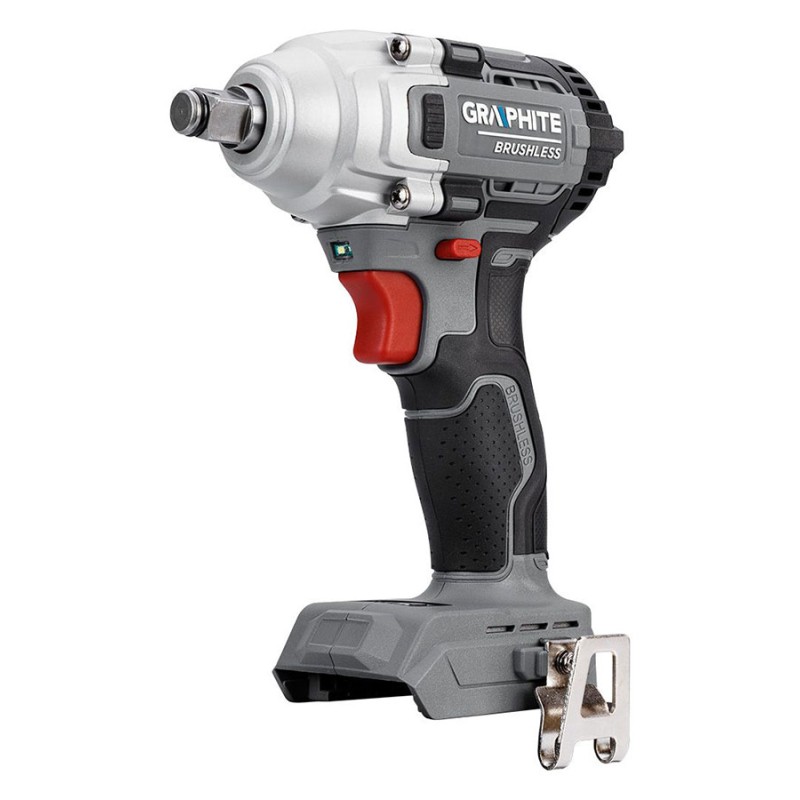 GRAPHITE Μπουλονόκλειδο 18V 1/2" 300Nm Brushless Solo (Χωρίς Μπαταρία) 58G028-1 GRAPHITE Μπουλονόκλειδο 18V 1/2" 300Nm Brushless Solo (Χωρίς Μπαταρία) 58G028-1