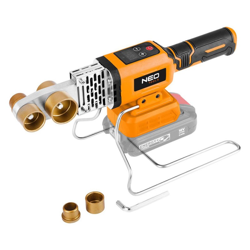 NEO TOOLS Συγκολλητικό πλαστικών σωλήνων 18V Solo (Χωρίς Μπαταρία) 04-622 NEO TOOLS Συγκολλητικό πλαστικών σωλήνων 18V Solo (Χωρίς Μπαταρία) 04-622