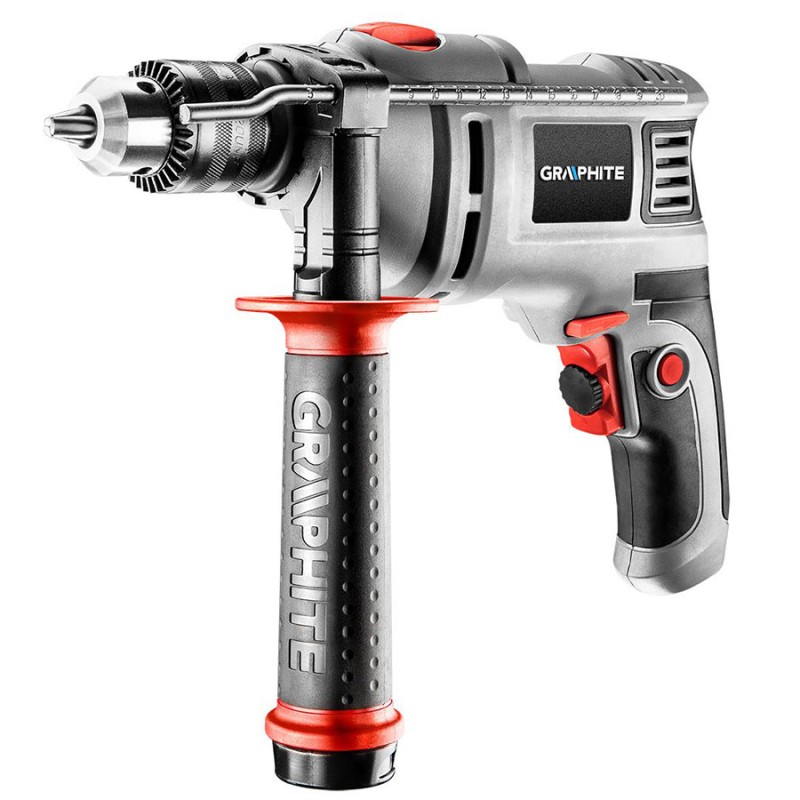 GRAPHITE Κρουστικό δράπανο 550W με βαλίτσα 58G725 GRAPHITE Κρουστικό δράπανο 550W με βαλίτσα 58G725