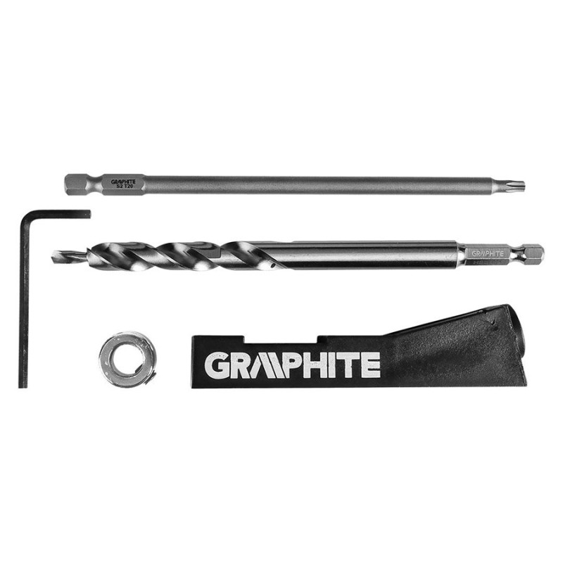 GRAPHITE Οδηγός κρυφών ενώσεων σετ 5τεμ 55H251 GRAPHITE Οδηγός κρυφών ενώσεων σετ 5τεμ 55H251