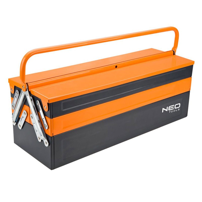 NEO TOOLS Εργαλειοθήκη μεταλλική 550x200x210mm 5 θέσεων 84-101 NEO TOOLS Εργαλειοθήκη μεταλλική 550x200x210mm 5 θέσεων 84-101
