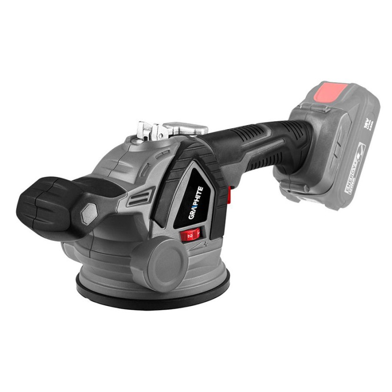 GRAPHITE Δονητής βεντούζα πλακιδίων 18V Solo (χωρίς μπαταρία & φορτιστή) 58GE148