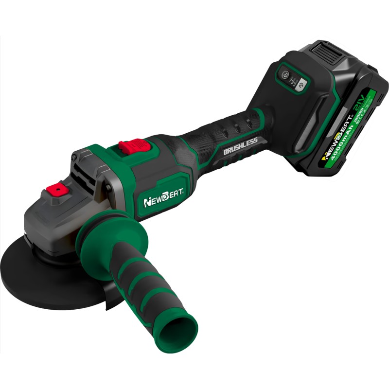 NEWBEAT CAG-125I Τροχός Ρυθμ. 3Τ 125mm Brushless 2x4.0Ah 21V  5042001