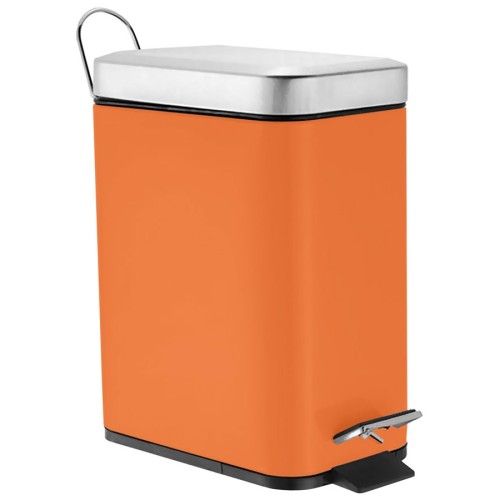 Κάδος Μπάνιου Casetti Παραλληλόγραμμος Πορτοκαλί 5L