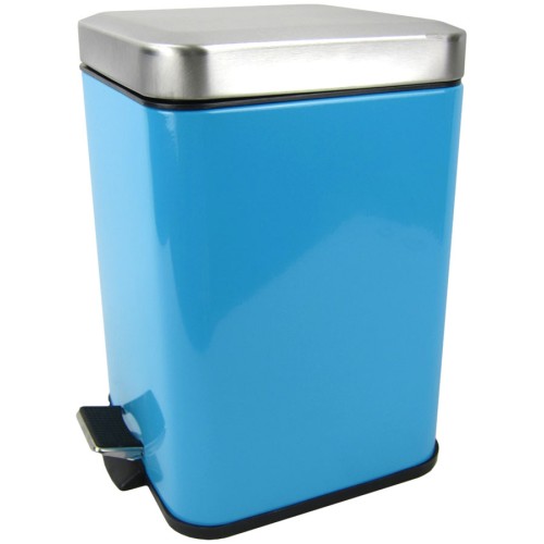 Κάδος Μπάνιου Casetti Τετράγωνος Mπλέ 5L