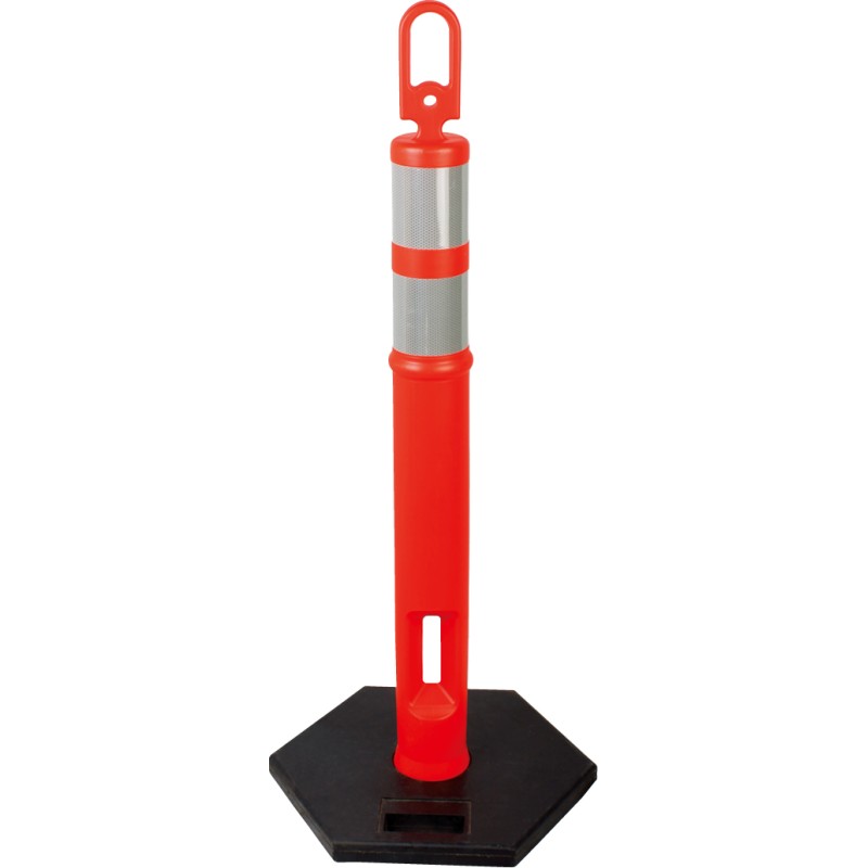 Inox Kiss Κολώνα με Λαστιχένια Βαριά Βάση 115cm SAF200 Inox Kiss Κολώνα με Λαστιχένια Βαριά Βάση 115cm SAF200