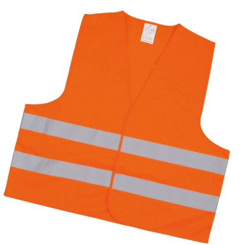 Inox Kiss Γιλέκο Αντανακλαστικό Πορτοκαλί 120GSM, 100% Polyester SAF2100