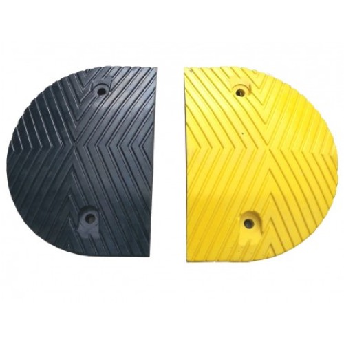 Inox Kiss Σαμαράκι Οδοστρώματος Ακραίο Τμήμα 1τεμ. 17x35x5cm SAF700E