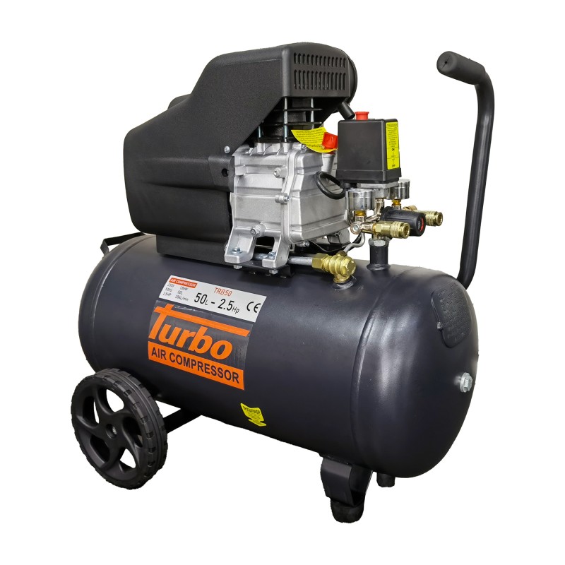 Turbo Αεροσυμπιεστής 2,5 HP, 50lt TRB50 Turbo Αεροσυμπιεστής 2,5 HP, 50lt TRB50