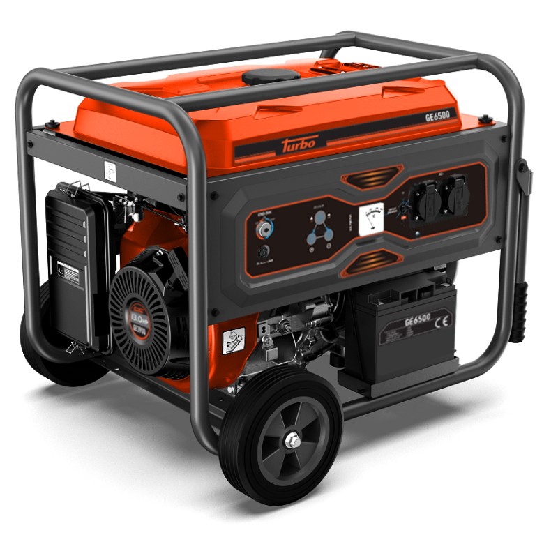 TURBO GE6500 Γεννήτρια βενζίνης 5500W 13.0Hp 6.3kVA TURBO GE6500 Γεννήτρια βενζίνης 5500W 13.0Hp 6.3kVA
