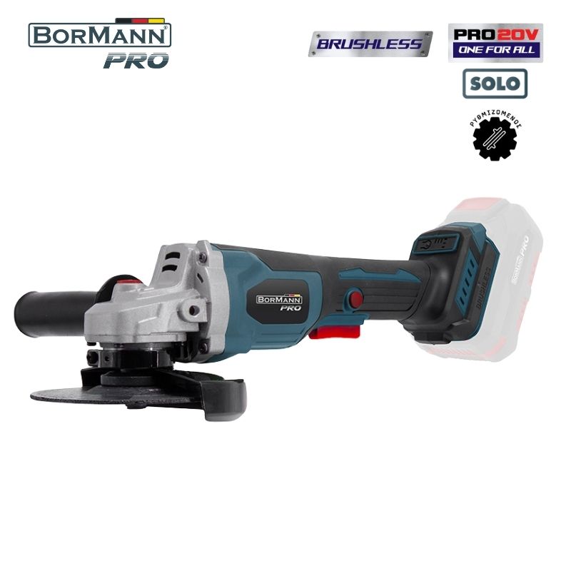 BORMANN Pro BBP3650 Γωνιακός Τροχός Brushless Ρυθμιζόμενος 20V,Li-Ion, SOLO BORMANN Pro BBP3650 Γωνιακός Τροχός Brushless Ρυθμιζόμενος 20V,Li-Ion, SOLO