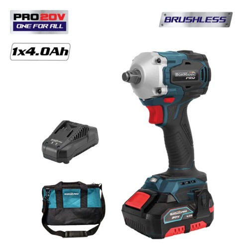 ΒORMANN Pro BBP9240 Μπουλονόκλειδο Compact Brushless Μπαταρίας 20V
