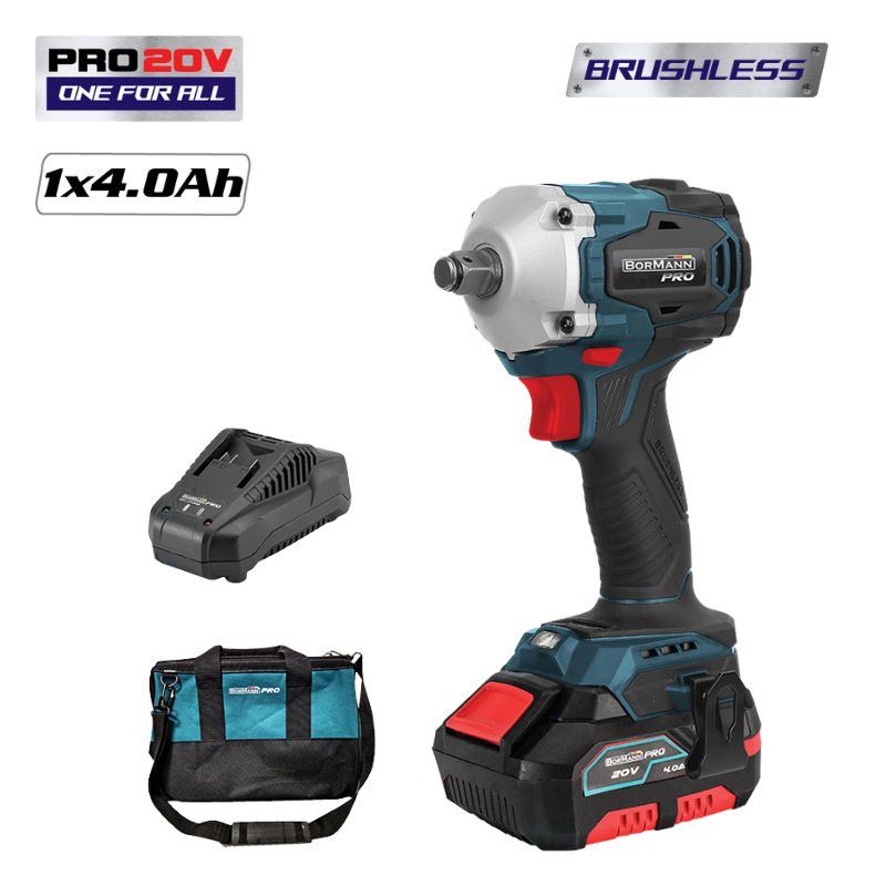 ΒORMANN Pro BBP9240 Μπουλονόκλειδο Compact Brushless Μπαταρίας 20V ΒORMANN Pro BBP9240 Μπουλονόκλειδο Compact Brushless Μπαταρίας 20V
