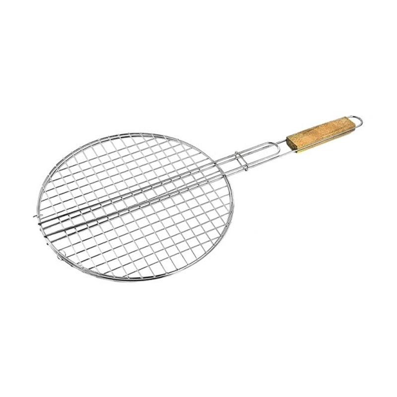 BORMANN Elite BBQ1001 Σχάρα Ιnox Διπλή Φ40cm BORMANN Elite BBQ1001 Σχάρα Ιnox Διπλή Φ40cm