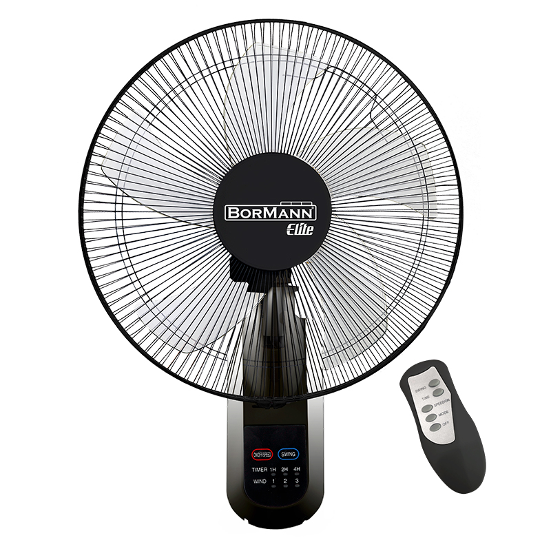 BORMANN Elite BFN7110 Ανεμιστήρας Τοίχου 50W με Τηλεχειριστήριο,Μαύρος BORMANN Elite BFN7110 Ανεμιστήρας Τοίχου 50W με Τηλεχειριστήριο,Μαύρος