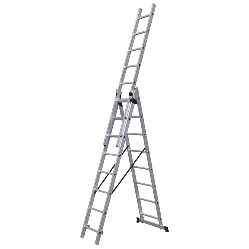 BORMANN Pro BHL5090 Σκάλα Τριπλή 3X9 5.37m BORMANN Pro BHL5090 Σκάλα Τριπλή 3X9 5.37m