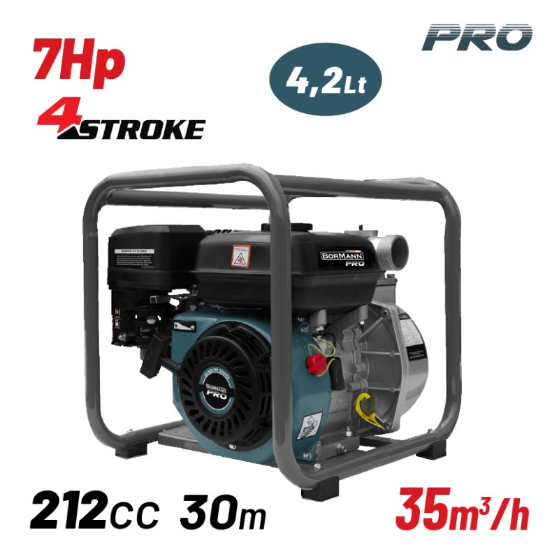 BORMANN Pro BGB1052 Αντλία Βενζίνης 2''X2'',212cc,30m,35m³/h BORMANN Pro BGB1052 Αντλία Βενζίνης 2''X2'',212cc,30m,35m³/h