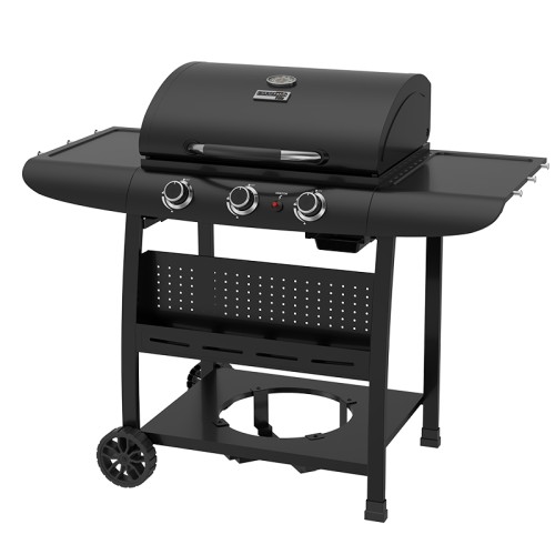 BORMANN Elite BBQ6030 Ψησταριά Υγραερίου FORGE 3 Εστιών με Μαντεμένια Σχάρα
