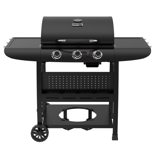 BORMANN Elite BBQ6030 Ψησταριά Υγραερίου FORGE 3 Εστιών με Μαντεμένια Σχάρα