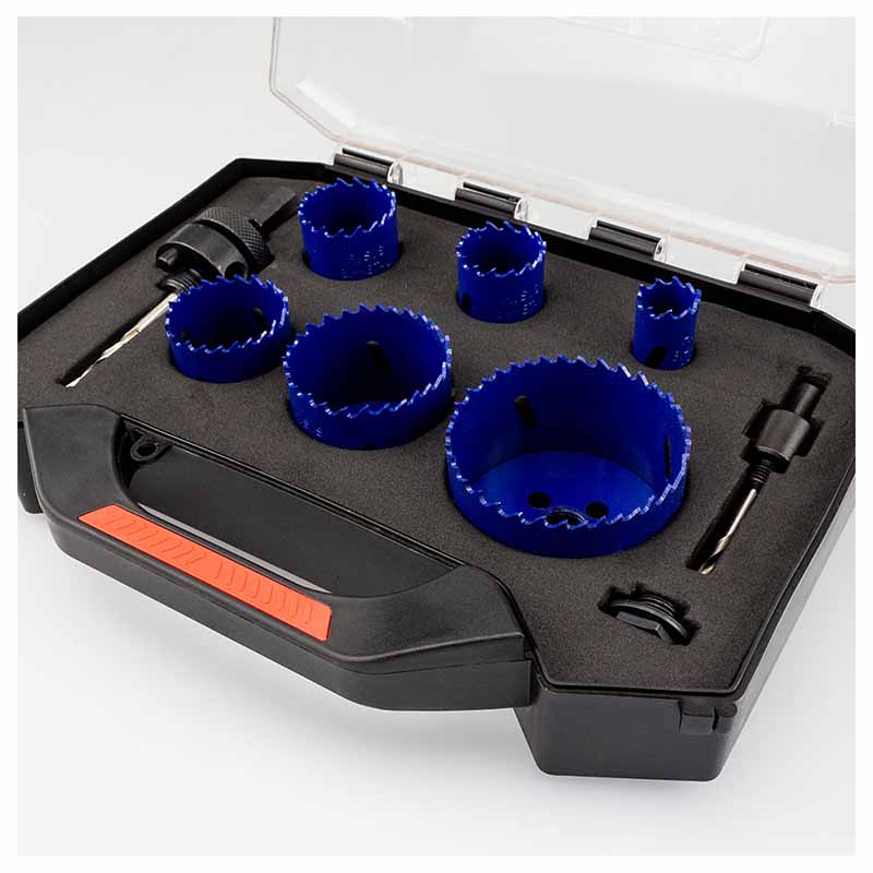 BORMANN Pro BHT1410 Σετ Ποτηροτρύπανα BI-METAL,8τεμ,20-68mm