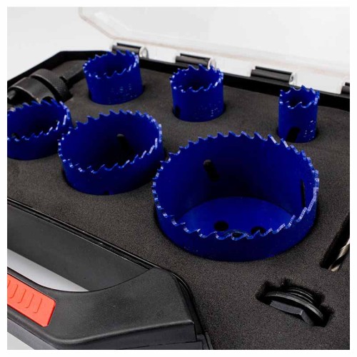 BORMANN Pro BHT1410 Σετ Ποτηροτρύπανα BI-METAL,8τεμ,20-68mm