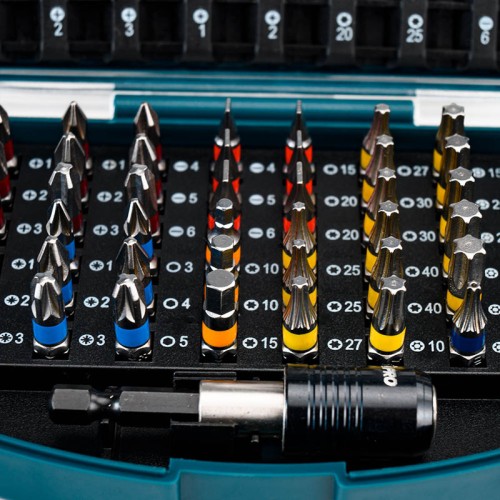 BORMANN Pro BHT1610 Σετ Μύτες & Αντάπτορας,ΑτσάλιS2, 56τεμ