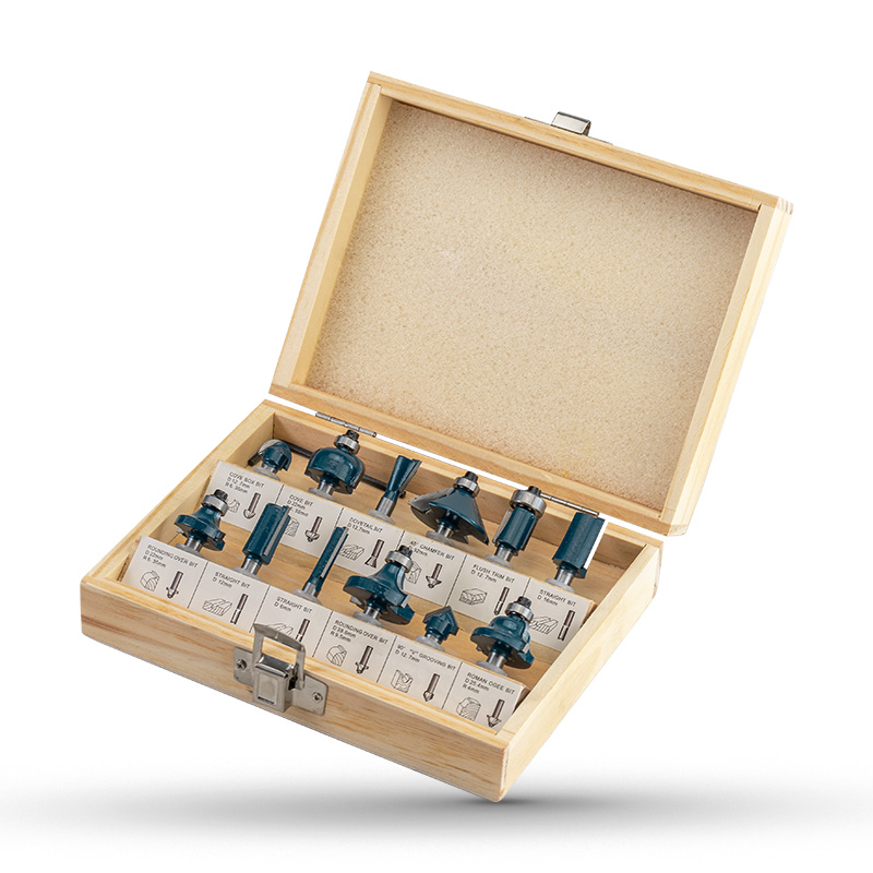 BORMANN Pro BHT1615 Σετ Φρέζες Ρούτερ 12τεμ,6mm