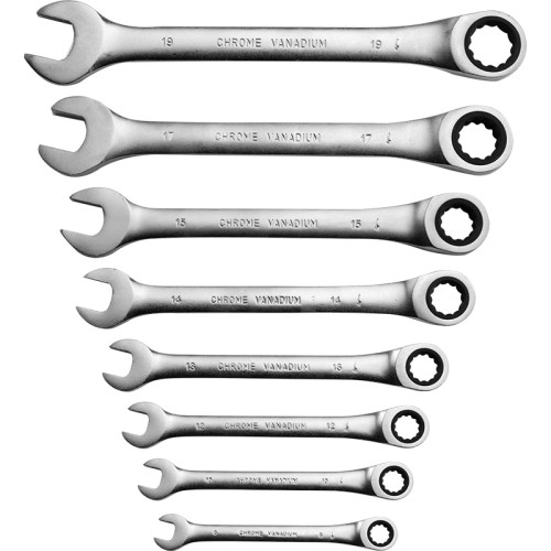 BORMANN Pro BHT1668 Σετ 8τεμ Γερμανοπολύγωνα Καστάνιας,8,10,12-15,17,19mm,Crv