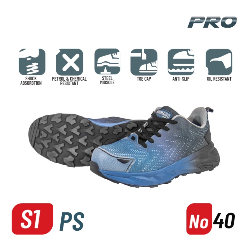 BORMANN Pro BPP8170 Παπούτσι Ασφαλείας S1PS ATLANTIC No 40