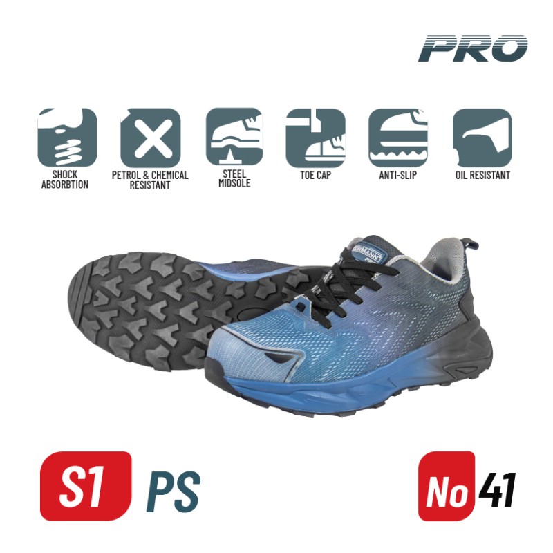 BORMANN Pro BPP8171 Παπούτσι Ασφαλείας S1P ATLANTIC No 41