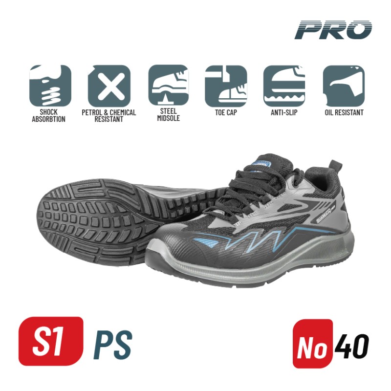 BORMANN Pro BPP8280 Παπούτσι Ασφαλείας S1PS PACIFIC No 40