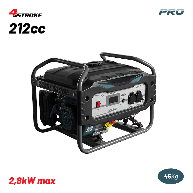 BORMANN Pro BGB3010 Γεννήτρια Βενζίνης Συνεχ. Απόδοση 2500W,212cc,AVR