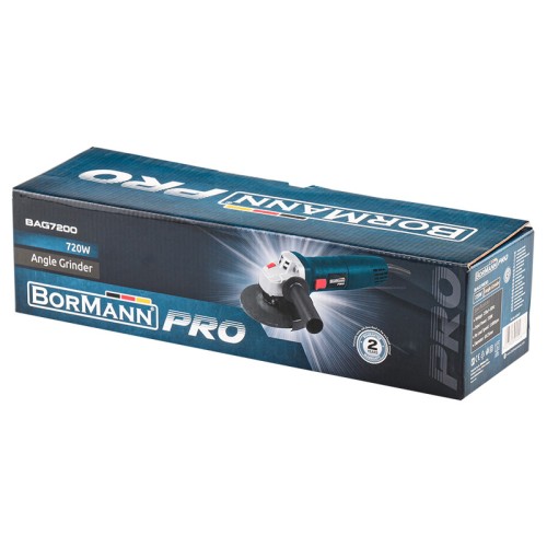 BORMANN Pro BAG7200 Γωνιακός Τροχός 720W,Φ125mm BORMANN Pro BAG7200 Γωνιακός Τροχός 720W,Φ125mm