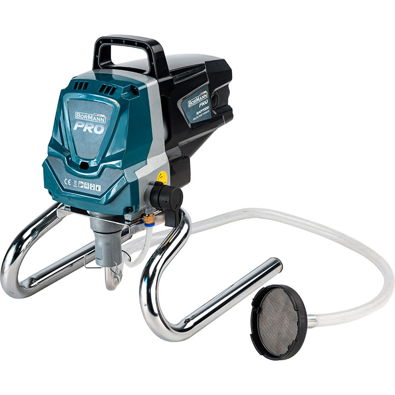 BORMANN Pro BAP7000 Πιστόλι Ψεκασμού Airless 1010W 1,5Lt/Min Nozzle:415/515 BORMANN Pro BAP7000 Πιστόλι Ψεκασμού Airless 1010W 1,5Lt/Min Nozzle:415/515