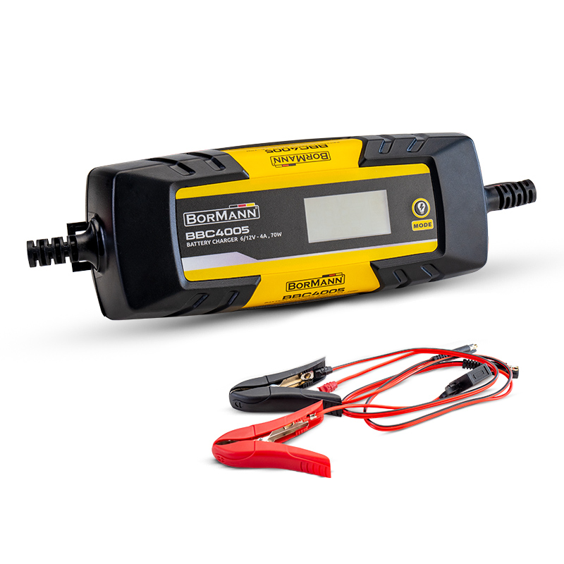 BORMANN BBC4005 Φορτιστής-Συντηρητής 6/12V - 4A , 70W BORMANN BBC4005 Φορτιστής-Συντηρητής 6/12V - 4A , 70W