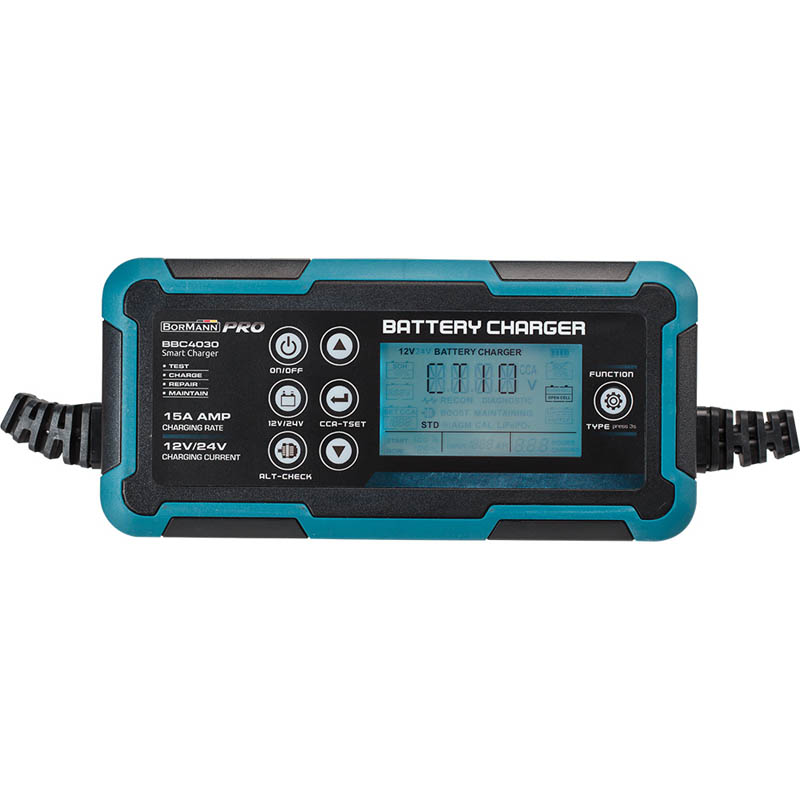 BORMANN Pro BBC4030 Φορτιστής-Συντηρητής Αυτοκινήτου 12/24V - 15A BORMANN Pro BBC4030 Φορτιστής-Συντηρητής Αυτοκινήτου 12/24V - 15A