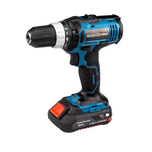 BORMANN Pro BBP3000 Δραπανοκατσάβιδο Μπαταρίας 20V, 35Νm,Li-Ion,με 2 Ταχύτητες,1x2Ah & Βαλίτσα