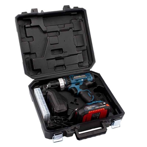 BORMANN Pro BBP3000 Δραπανοκατσάβιδο Μπαταρίας 20V, 35Νm,Li-Ion,με 2 Ταχύτητες,1x2Ah & Βαλίτσα