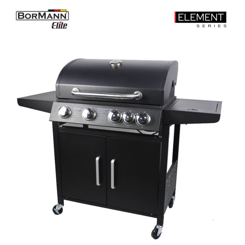 BORMANN Elite BBQ4100 Ψησταριά Υγραερίου Element 4+1 Εστιών
