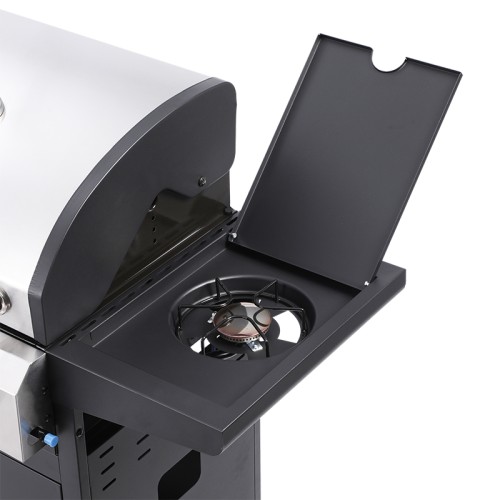 BORMANN Elite BBQ5060 Ψησταριά Υγραερίου 3 σε 1 Combo Grill