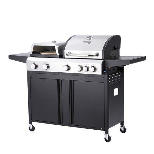 BORMANN Elite BBQ5060 Ψησταριά Υγραερίου 3 σε 1 Combo Grill