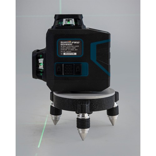 BORMANN Pro BDM6900 Αλφάδι Αυτορυθμιζόμενο Γραμμικό Laser, Πράσινης Δέσμης,3*360°,12 Γραμμές BORMANN Pro BDM6900 Αλφάδι Αυτορυθμιζόμενο Γραμμικό Laser, Πράσινης Δέσμης,3*360°,12 Γραμμές