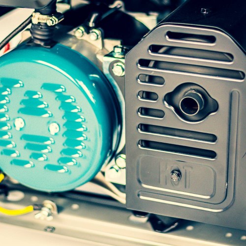 BORMANN Pro BGB6000 Γεννήτρια Βενζίνης 5000W,7kVA,420cc,75dB,AVR,Μίζα,Μπαταρία,Τροχοί