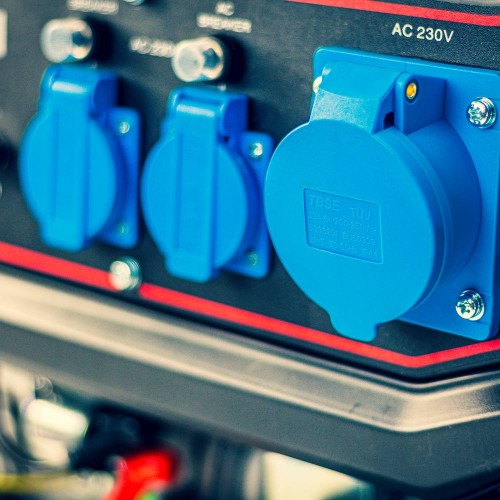 BORMANN Pro BGB6000 Γεννήτρια Βενζίνης 5000W,7kVA,420cc,75dB,AVR,Μίζα,Μπαταρία,Τροχοί