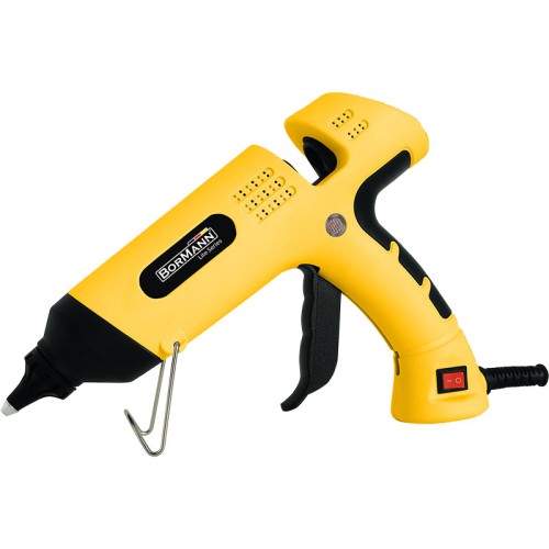 BORMANN BGG8010 Πιστόλι Θερμόκολλας 100W,Ράβδοι Φ10.8-11.5mm,με Διακόπτη Και Φως