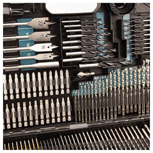 BORMANN Pro BHT1390 Σετ Τρυπάνια,Μύτες,Ποτηροτρύπανα & Καρυδάκια 246τεμ