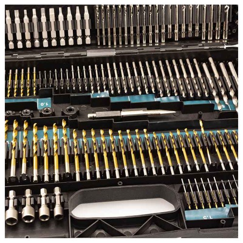 BORMANN Pro BHT1390 Σετ Τρυπάνια,Μύτες,Ποτηροτρύπανα & Καρυδάκια 246τεμ