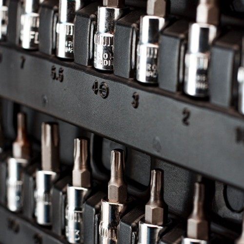 BORMANN Pro BHT5100 Καρυδάκια 1/4'' 46τεμ