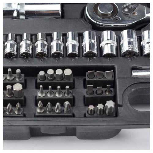 BORMANN Pro BHT5150 Καρυδάκια 1/2'' & 1/4'' 73τεμ