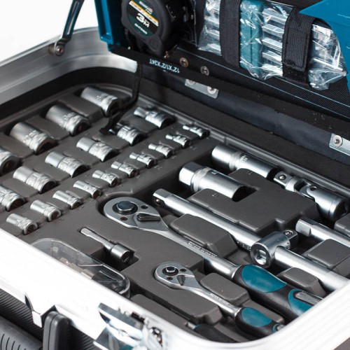 BORMANN Pro BHT5210 Εργαλεία Σετ 132τεμ,Cr-V Σε Τροχήλατη Βαλίτσα ABS